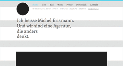 Desktop Screenshot of erismann.ch