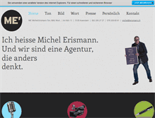 Tablet Screenshot of erismann.ch