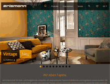 Tablet Screenshot of erismann.de